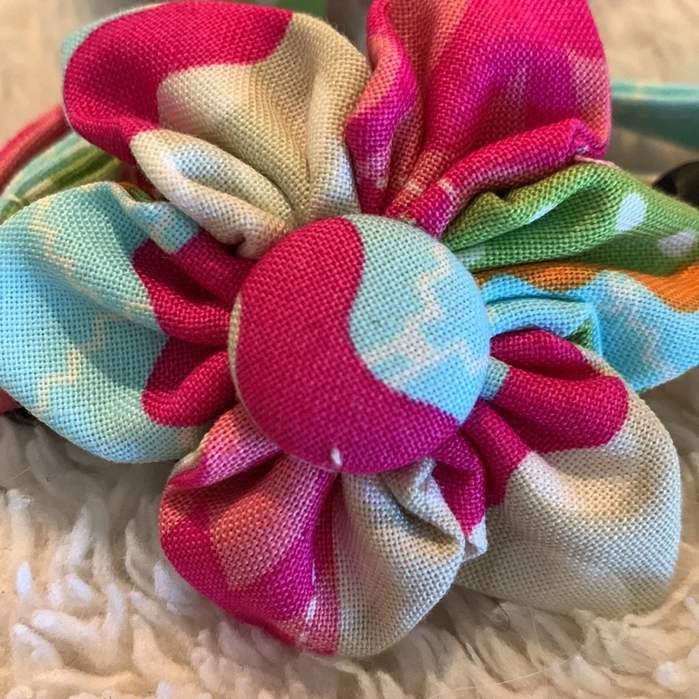 Cat Dog M2M Collar Handmade New